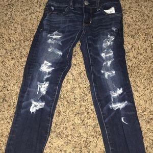 American eagle ripped jeans